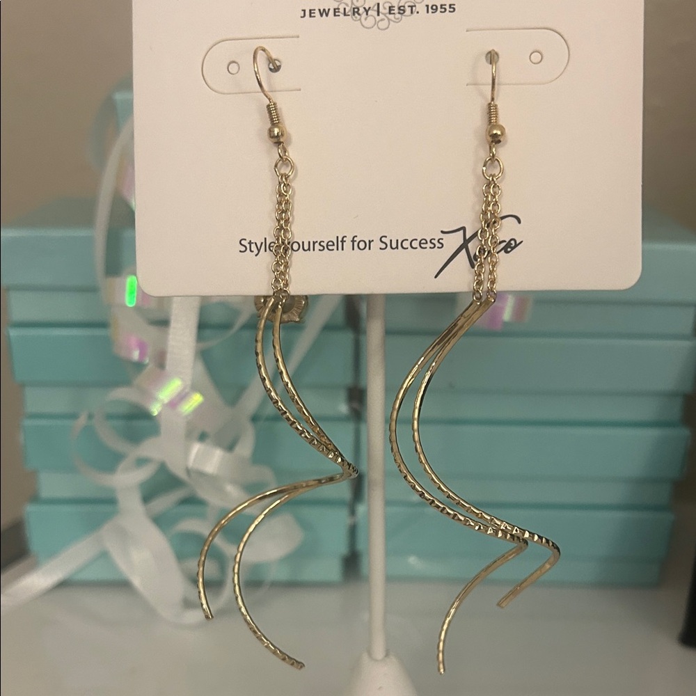 Park Lane Twisted Silver Earrings